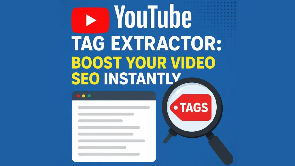 🎯 YouTube Tag Extractor: Boost Your Video SEO Instantly